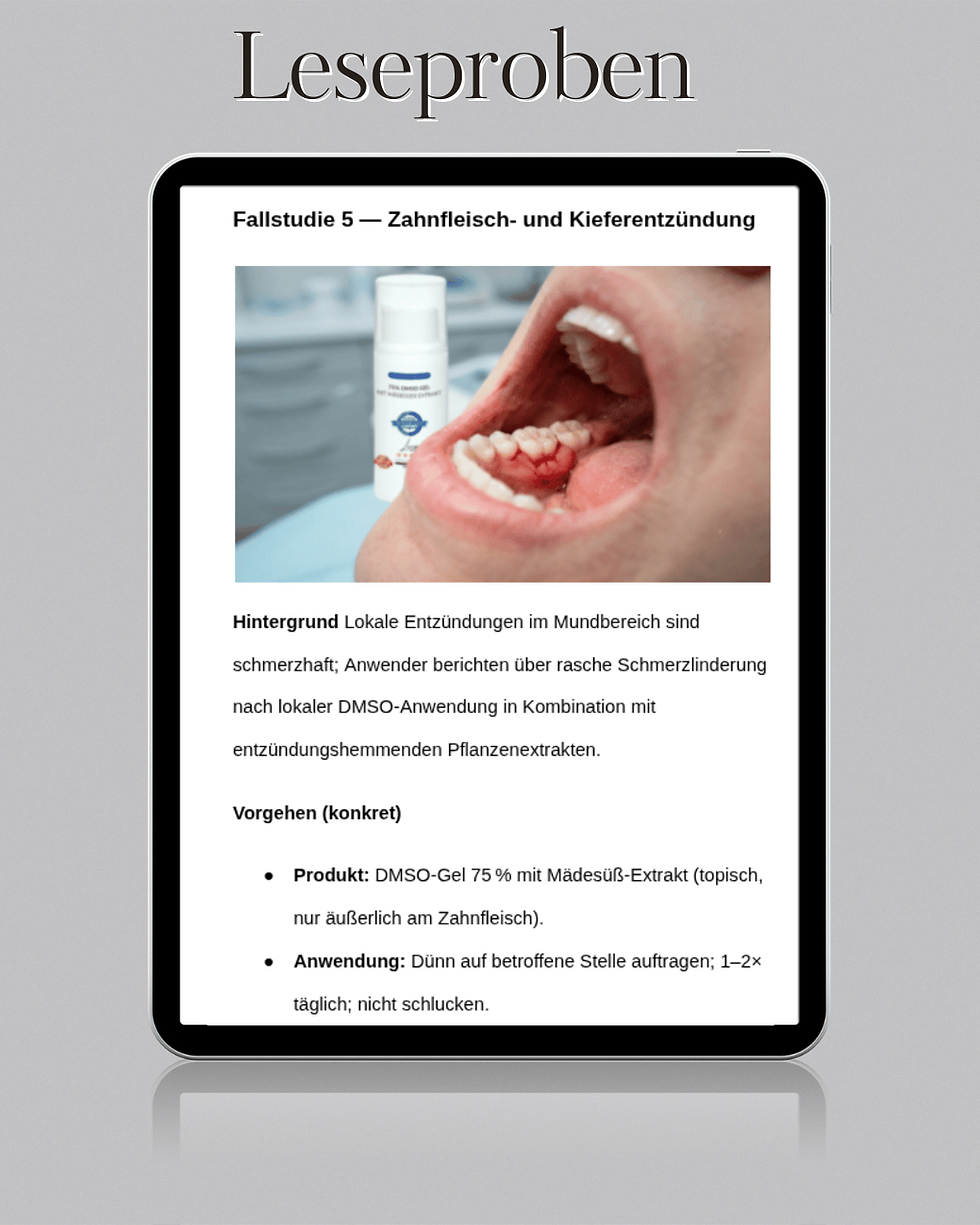 Miniaturbild: DMSO Ratgeber 2026 PDF – Erweiterte Edition mit 122 Seiten