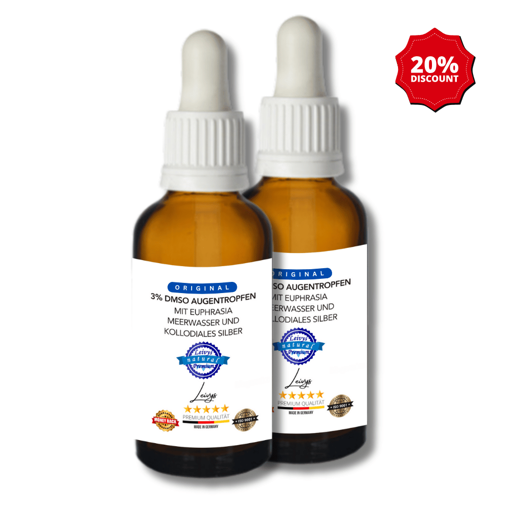 Leivys 3% DMSO Augentropfen Meerwasser Euphrasia im Doppelpack günstiger