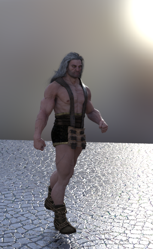 White Haired Warrior