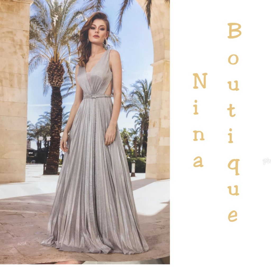 Pleated Monroe Dress
