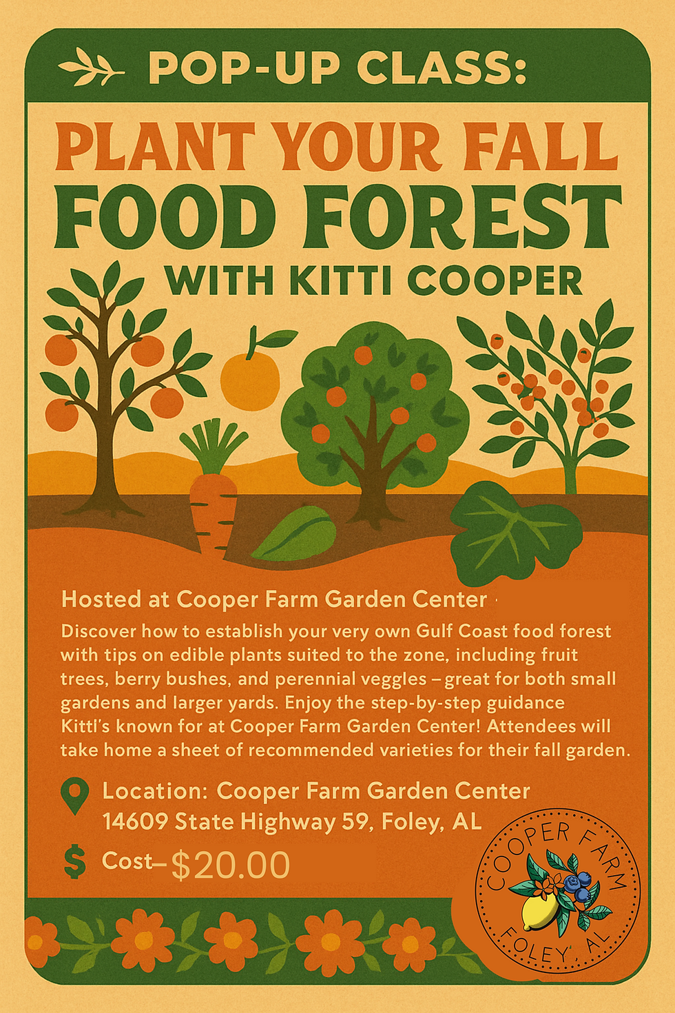 Planting Your Food Forest Gulf Coast Class