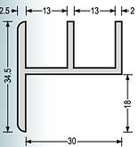 D Section Cross Section