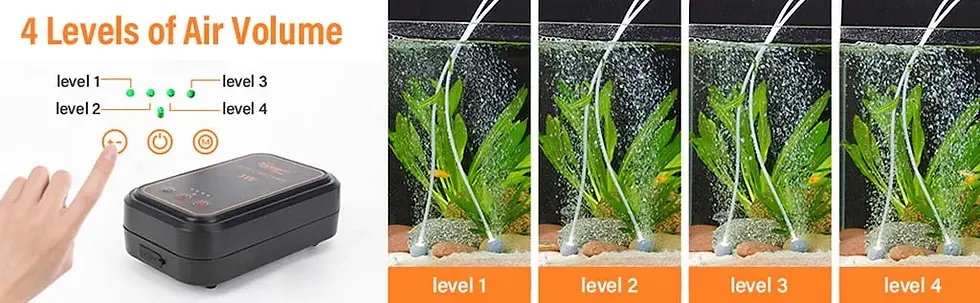 Thumbnail: NEV Rechargeable Aquarium Air Pump 1.5W