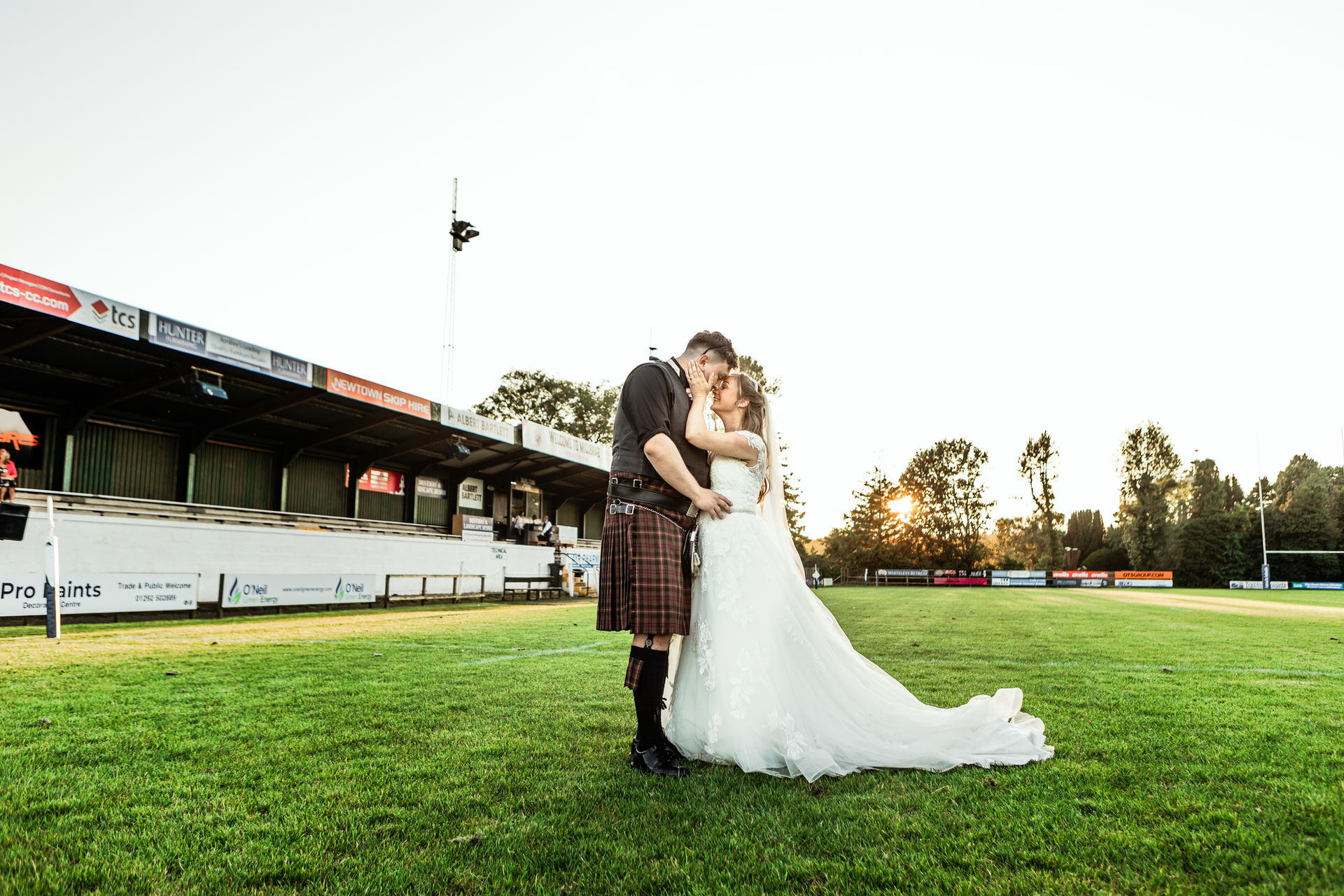 Scottish rugby wedding photography Ayrshire