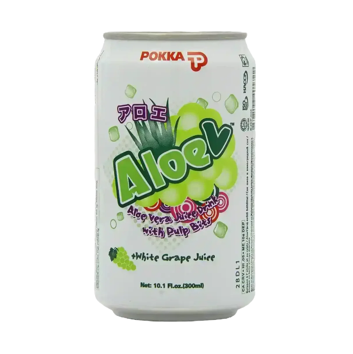 Pokka Aloe Vera Grape (Green) 24cans (BCRS)