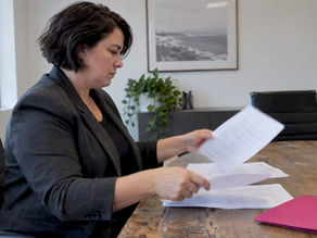Agent separating listing activity reports for a seller