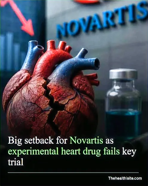 Article illustration: Novartis Loses $32 Billion in Market Value After Major Drug Trial Failure.