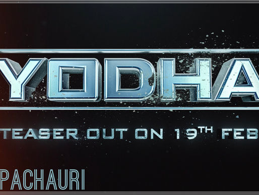 Sidharth Malhotra's action-thriller YODHA sets a new benchmark with a unique mid-sky poster launch…