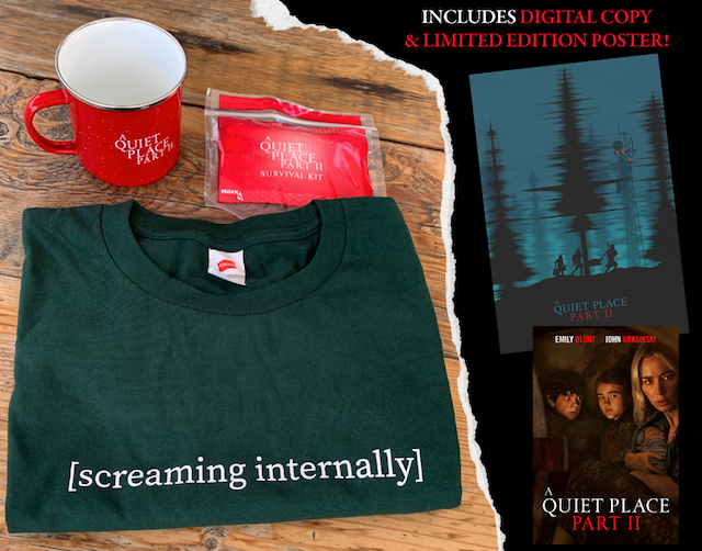 A Quiet Place Part II Giveaway - Three Swag Packs with Digital Copies artwork