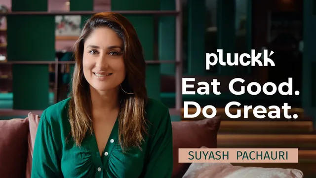 Pluckk launches “Eat Good, Do Great” campaign with Kareena Kapoor Khan: Suyash Pachauri artwork