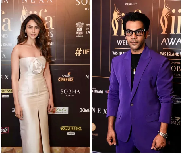 NEXA IIFA AWARDS PERFORMER RAKUL PREET SINGH & RAJ KUMMAR RAO - Suyash Pachauri artwork