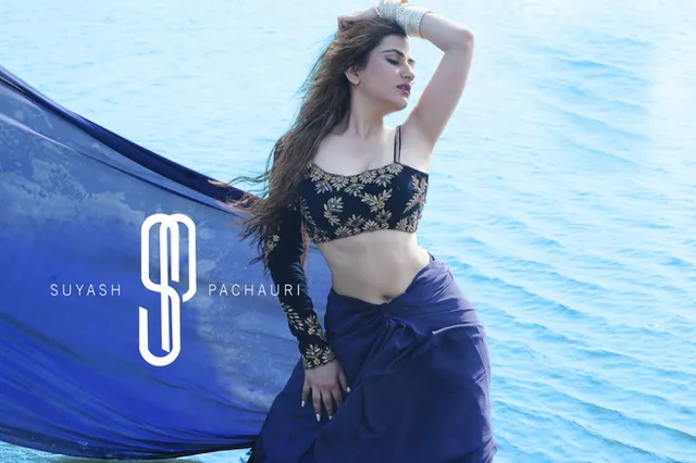 Ruchi Gujjar: Mesmerizing Photoshoot  in Saree has left everyone awestruck - Suyash Pachauri artwork