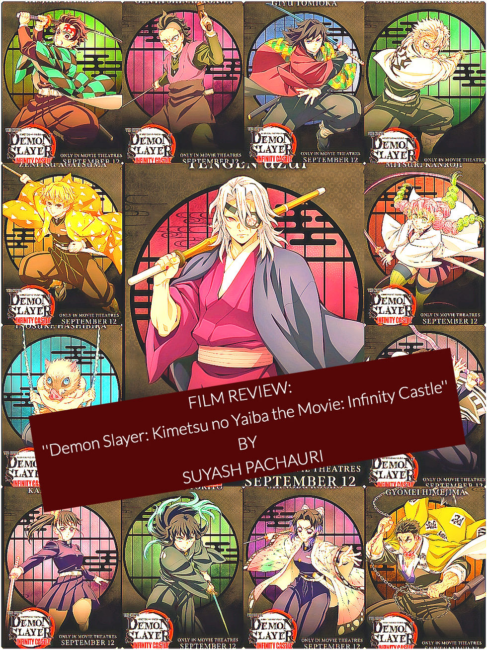 FILM REVIEW: Demon Slayer: Kimetsu no Yaiba the Movie: Infinity Castle (Dubbed)