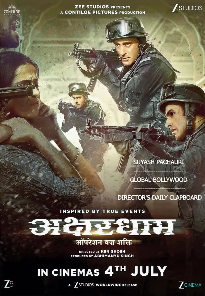 Article illustration: Akshaye Khanna Leads India’s Grittiest Rescue Tale in ‘Akshardham: Operation Vajra Shakti’