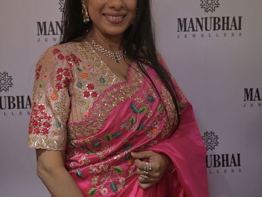 Rupali Ganguly dazzled as she inaugurated the highly anticipated Manubhai Jewellers’s Brand…