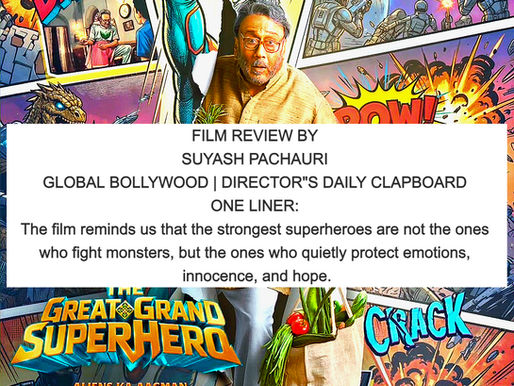 FILM REVIEW: THE GREAT GRAND SUPERHERO - Aliens Ka Aagman