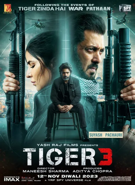 ‘People will be very happy seeing Tiger & Zoya taking on enemies shoulder to shoulder!’ artwork
