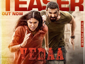 Zee Studios, Emmay Entertainment and JA Entertainment unveil the gripping teaser of Nikkhil Advani’s next ‘Vedaa’; releasing in theatres on July 12th, 2024!