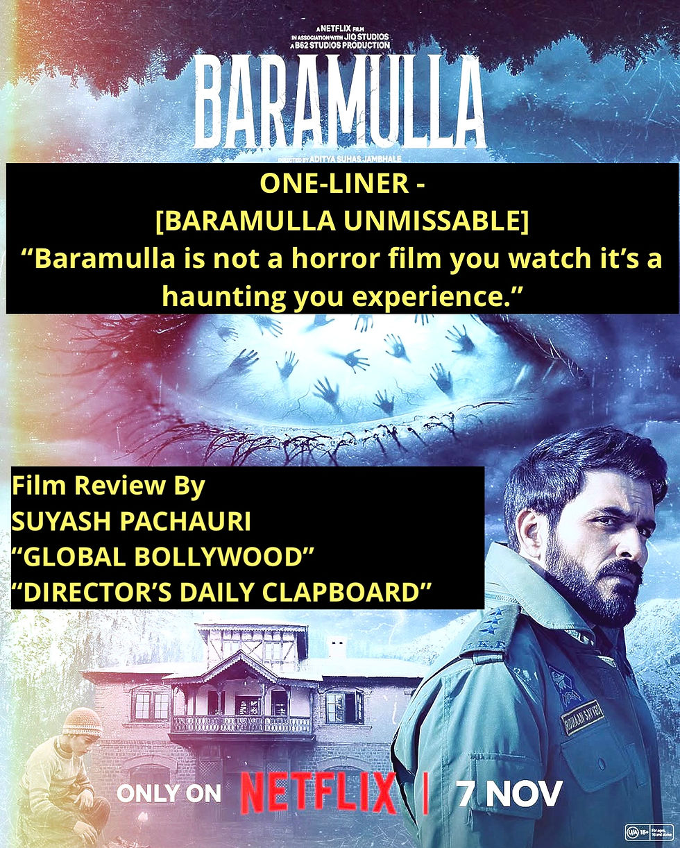 NETFLIX FILM REVIEW: BARAMULLA (2025)