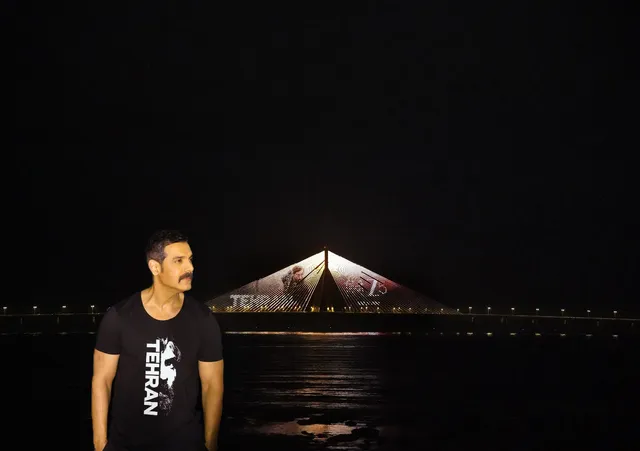 John Abraham starrer Tehran’s Projection Illuminates Mumbai’s Sea LinkInbox artwork