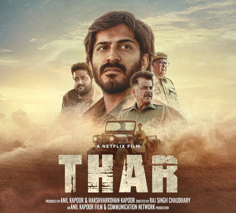 Article illustration: Harsh Varrdhan Kapoor's 'Thar' Rides High on Netflix's Prestigious Best Westerns List