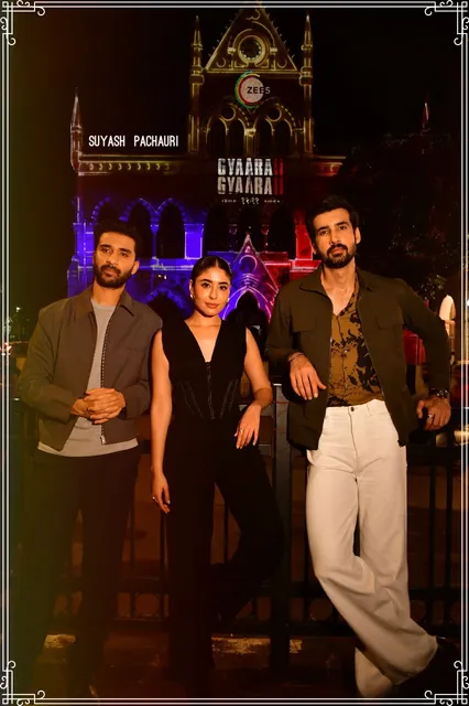 ZEE5 unveils time-bending mystery drama 'Gyaarah Gyaarah' with spectacular 3D projection at Mumbai’s iconic David Sassoon Library’s Clock Tower artwork