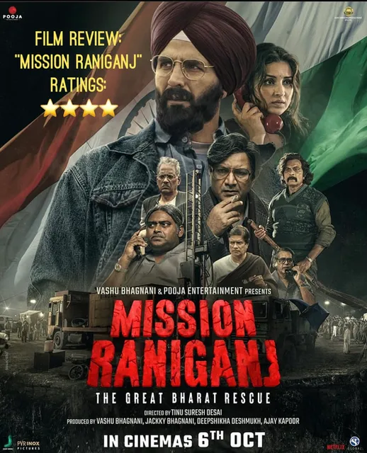 FILM REVIEW: “MISSION RANIGANJ” artwork