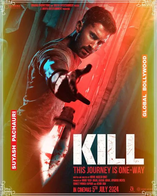 Kill becomes the first Hindi Movie to release in over 1000 screens in North America. artwork