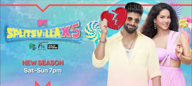 Bringing the first-ever television and digital simulcast of a reality show to the nation, MTV Splitsvilla X5: ExSqueeze Me Please is all set to premiere on March 30th at 7PM on MTV and Jio Cinema artwork