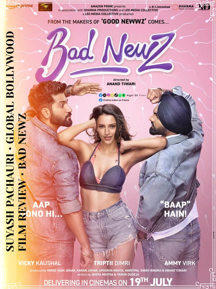 Article illustration: FILM REVIEW: BAD NEWS