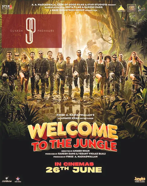 Welcome To The Jungle: The Ultimate Reunion of Bollywood’s Comedy Chaos. - Suyash Pachauri artwork