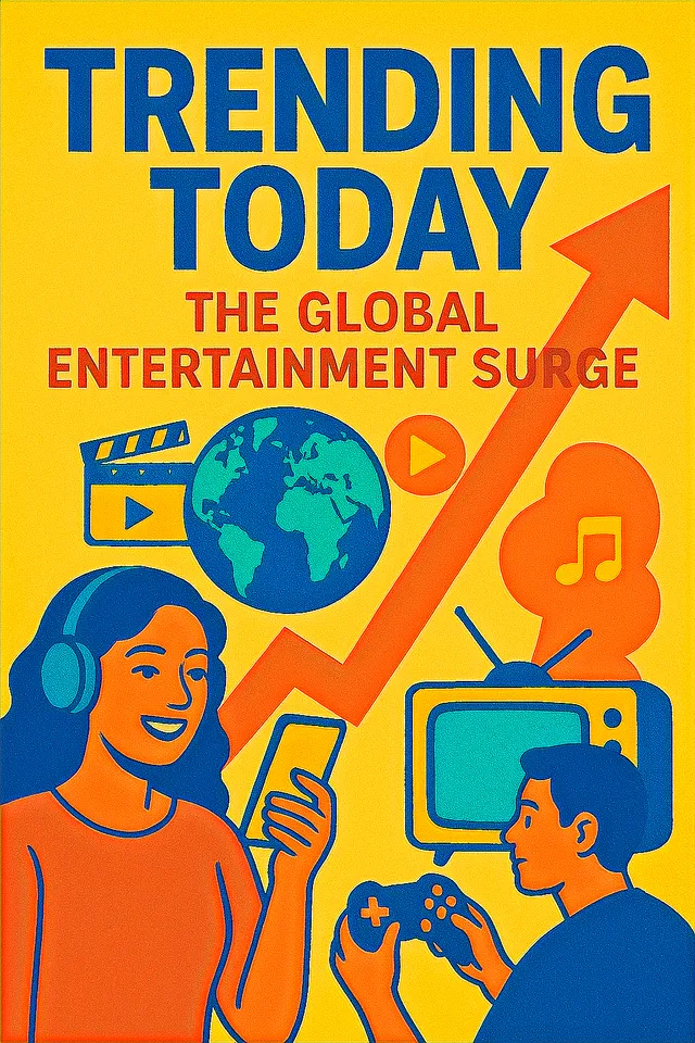 Article illustration: Trending Today: The Global Entertainment Surge