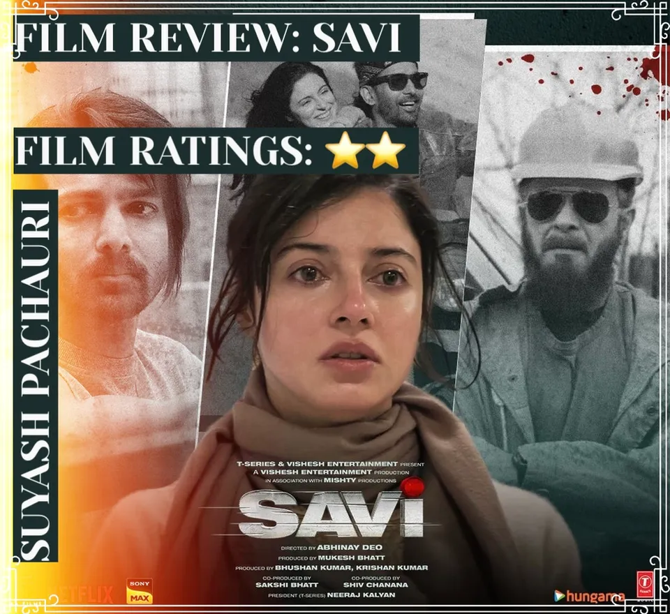Article illustration: FILM REVIEW: SAVI [SAVI WILL SURVIVE OF SAVE…!!!] Read the review
