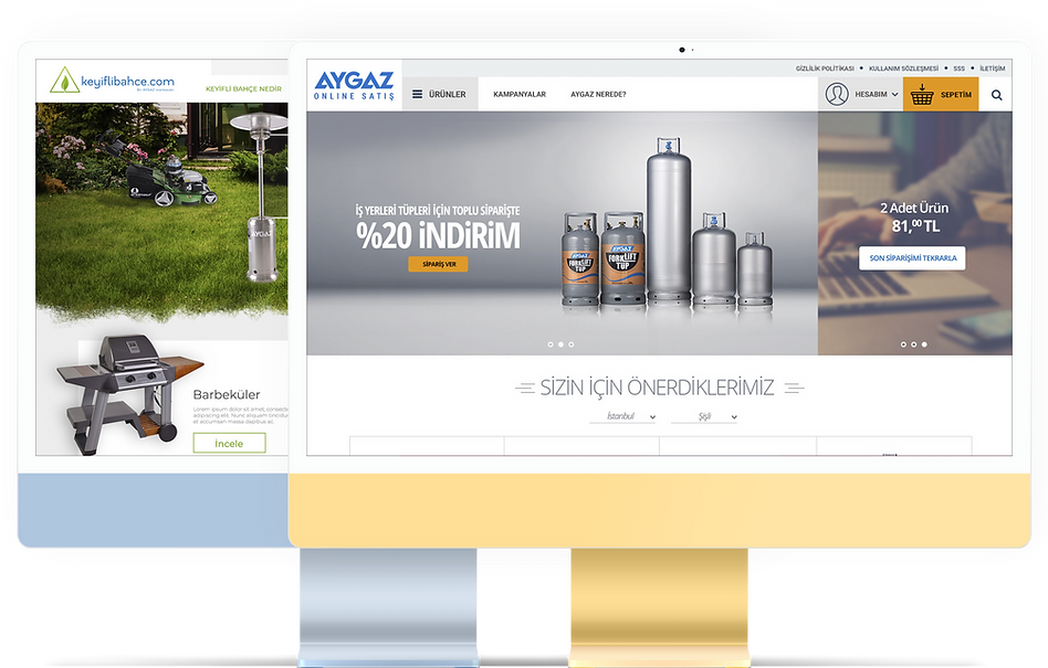 Keyiflibahçe.com and Aygaz Online Satış
