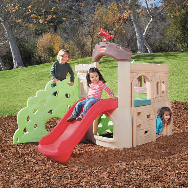 Little Tikes 瞭望台攀爬滑梯
