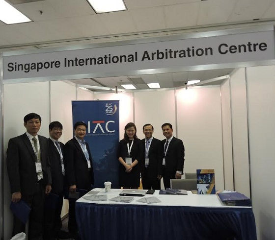Đoàn công tác VBF thăm Kios Trung tâm Trọng tài Quốc tế Singapore