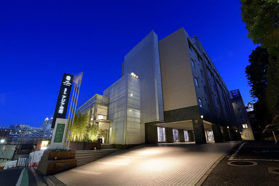 Khách sạn Asia Center of Japan - nơi Đoàn công tác VBF lưu trú
