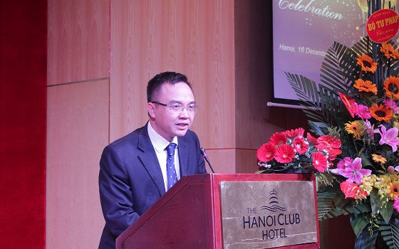 Luật sư Trần Tuấn Phong phát biểu khai mạc
