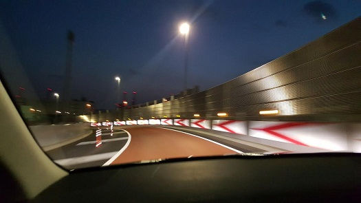 Đường hầm xuyên dưới chân thành phố ra Cảng Tokyo