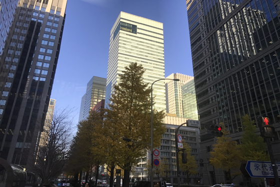 Một góc Tokyo trên đường đến VPLS Nishimuara Asahi chiều 9/12/2016