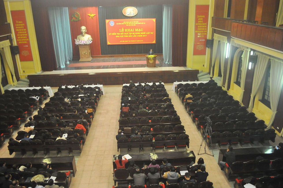 Quang cảnh Lễ khai mạc kỳ kiểm tra tại khu vực phía Bắc