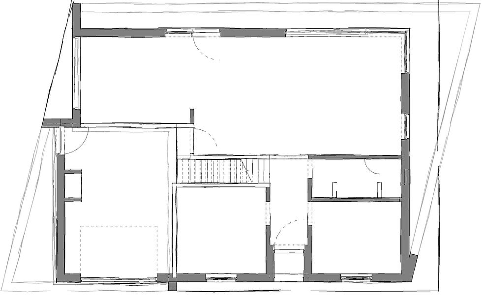 Thumbnail: Realisatie poolhouse schets grondplan architect BART Keerbergen
