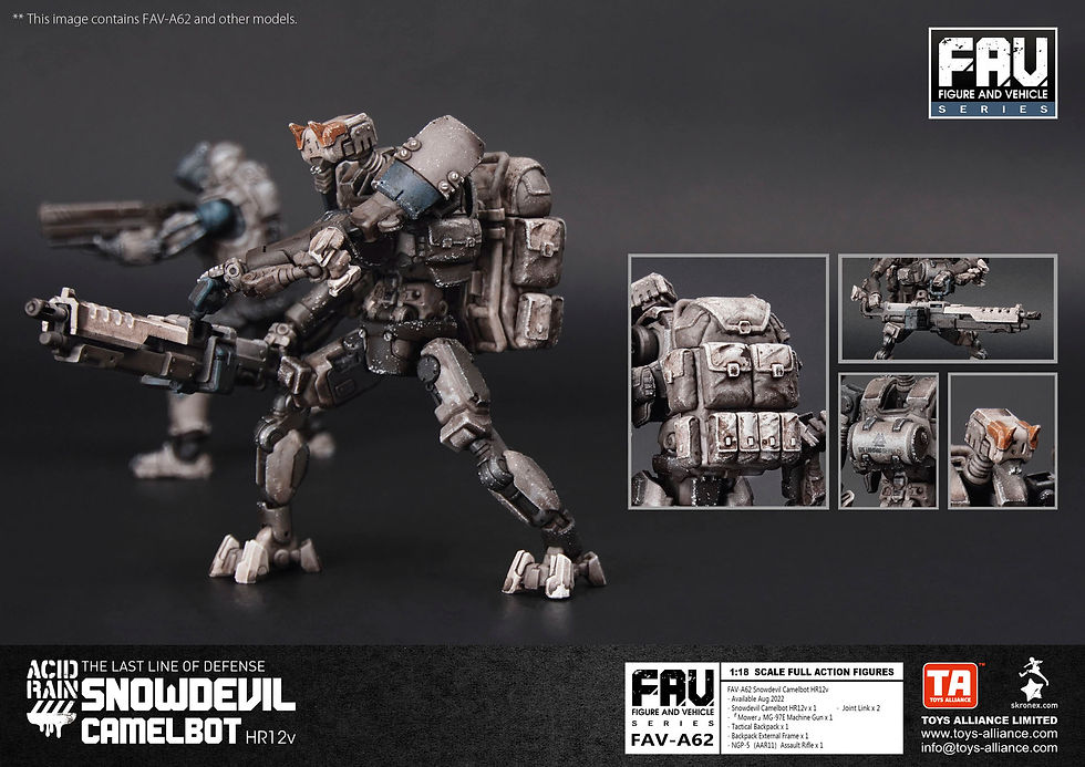 ACID RAIN WORLD 酸雨戰爭 FAV-A62 雪鬼骆驼人 HR12v