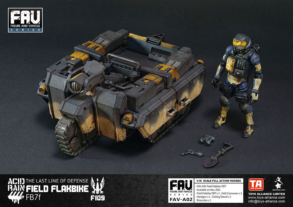 ACID RAIN WORLD 酸雨戰爭 FAV-A02 野戰高炮車FB7f