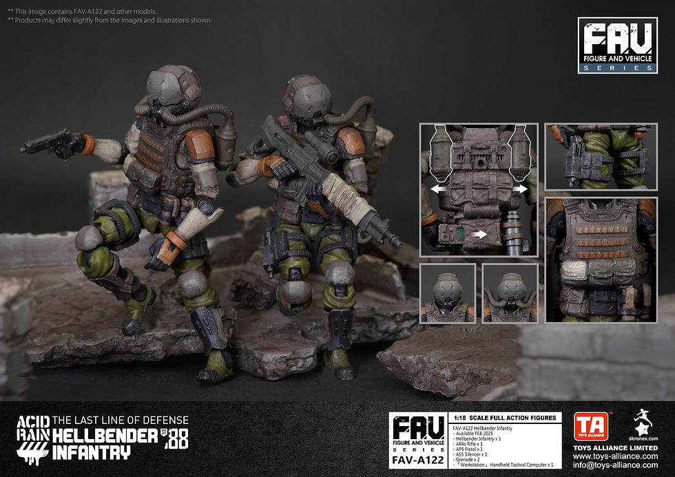 ACID RAIN WORLD 酸雨戰爭 FAV-A122 燎螈步兵