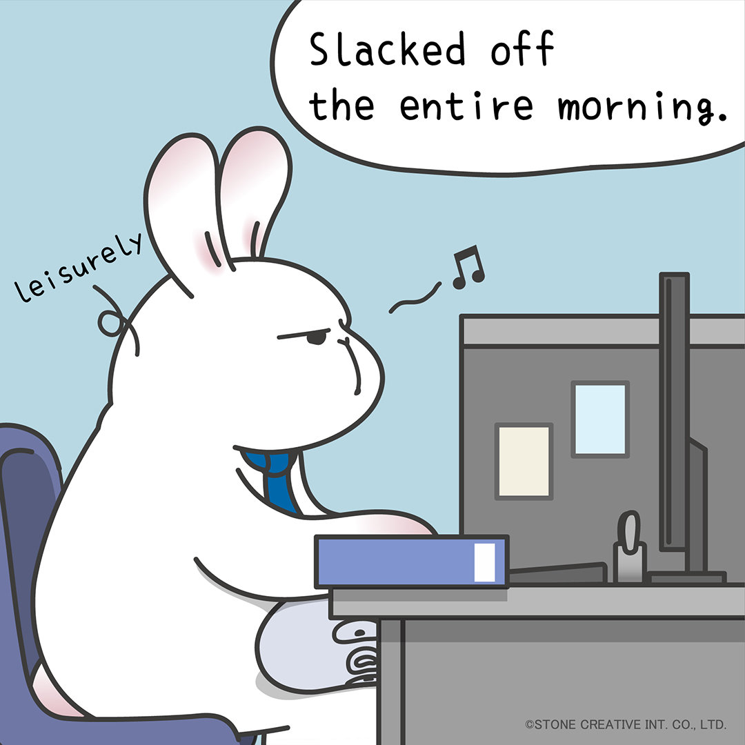 Slacking Off Sign The Cost of Slacking Off