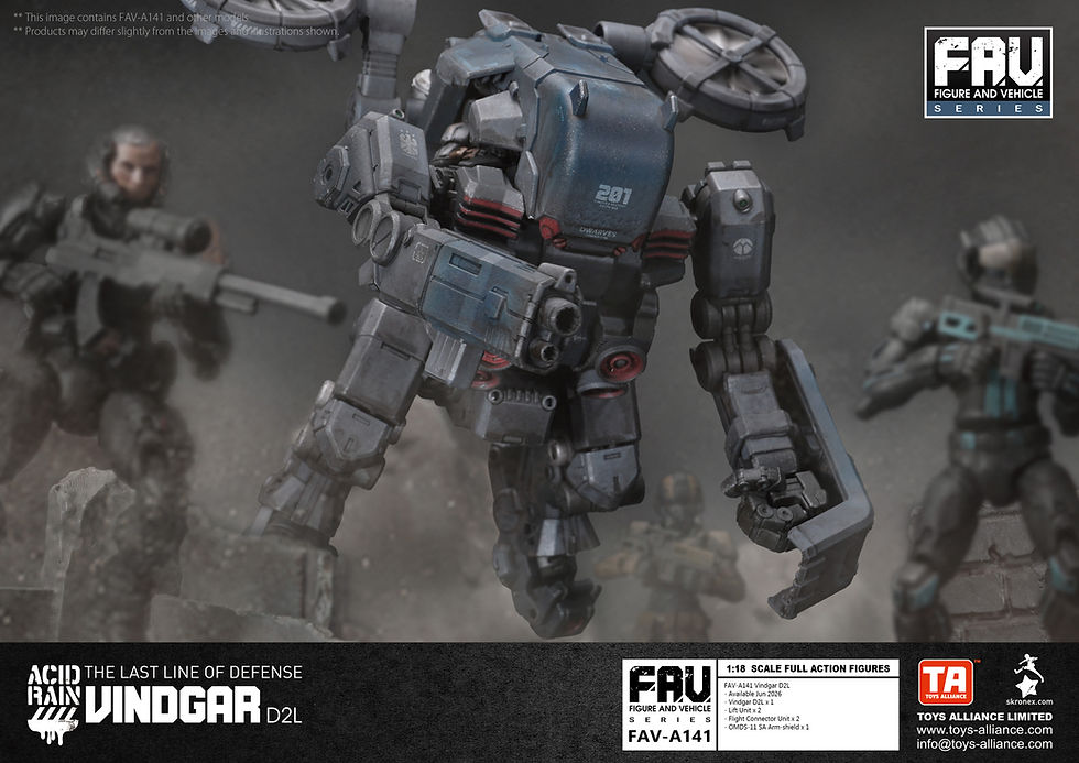 ACID RAIN WORLD 酸雨戰爭 FAV-A141 溫德加 D2L