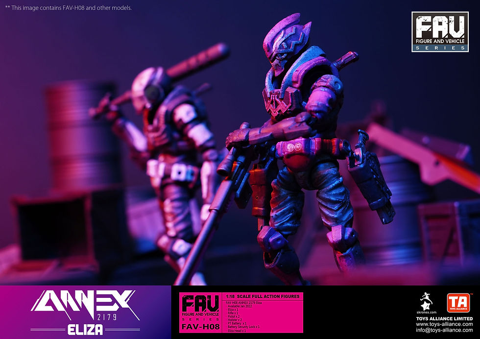 ACID RAIN WORLD 酸雨戰爭 FAV-H08 伊麗莎
