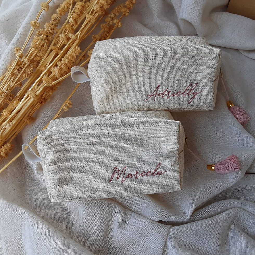 Miniatura: Necessaire Madrinha - Mãe da Noiva, Mãe do Noivo