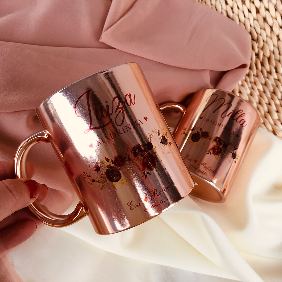 Miniatura: Caneca Cromada Personalizada